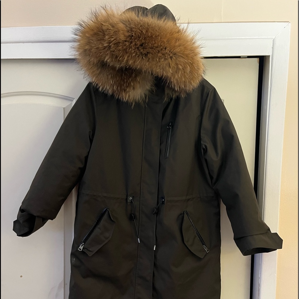 Mackage Mens  Heavy Down
Coat, Green